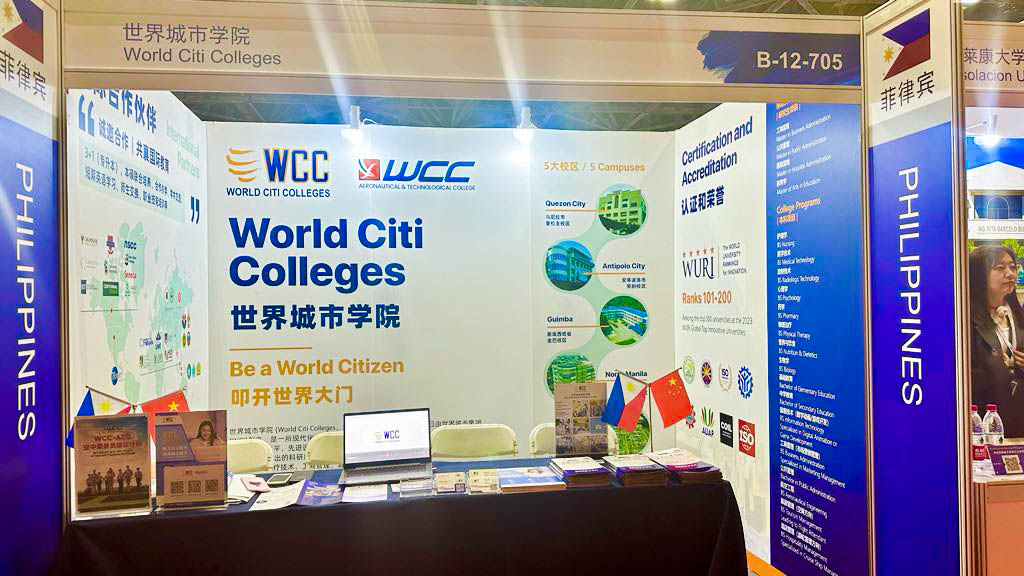 World Citi Colleges Participates in China International Education Exhibition 2024